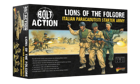 Bolt Action - 3rd Edition Lions of the Folgore Italian Paracadutisti Starter Army