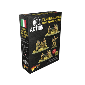 Bolt Action 3rd Edition Italian Paracadutisti Heavy Weapons Platoon