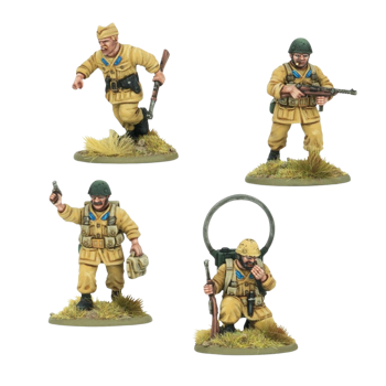 Bolt Action - 3rd Edition Italian Paracadutisti HQ