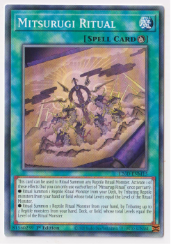 Mitsurugi Ritual (Common) single card from Yu-Gi-Oh!