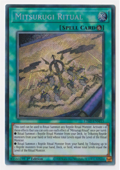 Mitsurugi Ritual (Secret Rare) single card from Yu-Gi-Oh!