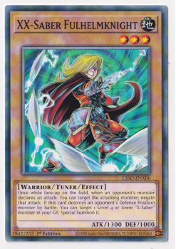 XX-Saber Fulhelmknight (Common) single card from Yu-Gi-Oh!