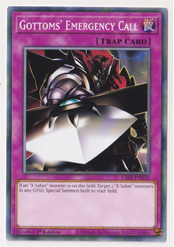 Gottoms' Emergency Call (Common) single card from Yu-Gi-Oh!