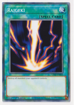 Raigeki (Common) single card from Yu-Gi-Oh!