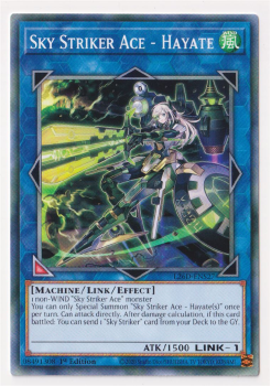 Sky Striker Ace - Hayate (Common) single card from Yu-Gi-Oh!