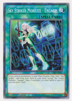 Sky Striker Mobilize - Engage! (Common) single card from Yu-Gi-Oh!