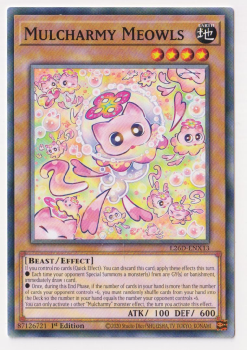 Mulcharmy Meowls (Common) single card from Yu-Gi-Oh!