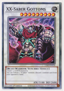 XX-Saber Gottoms (Common) single card from Yu-Gi-Oh!