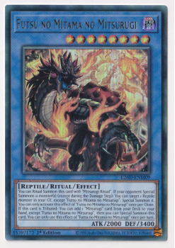Futsu no Mitama no Mitsurugi (Ultra Rare) single card from Yu-Gi-Oh!