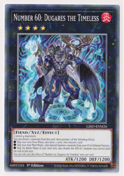 Number 60: Dugares the Timeless (Common) single card from Yu-Gi-Oh!