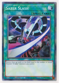 Saber Slash (Common) single card from Yu-Gi-Oh!