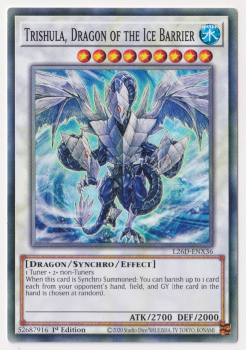 Trishula, Dragon of the Ice Barrier (Common) single card from Yu-Gi-Oh!