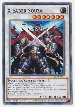 X-Saber Souza (Common) single card from Yu-Gi-Oh!