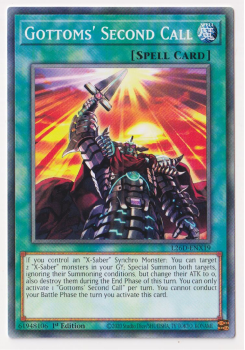 Gottoms' Second Call (Common) single card from Yu-Gi-Oh!