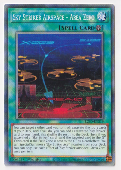 Sky Striker Airspace - Area Zero (Common) single card from Yu-Gi-Oh!