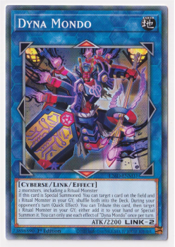 Dyna Mondo (Common) single card from Yu-Gi-Oh!