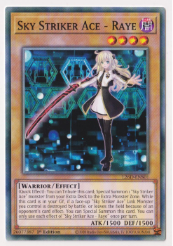 Sky Striker Ace - Raye (Common) single card from Yu-Gi-Oh!