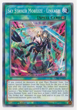 Sky Striker Mobilize - Linkage! (Common) single card from Yu-Gi-Oh!