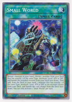 Small World (Common) single card from Yu-Gi-Oh!