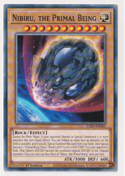 Nibiru, the Primal Being (Common) single card from Yu-Gi-Oh!