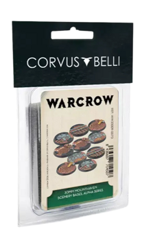 Warcrow : 30mm Mounthaven Scenery Bases, Alpha Series