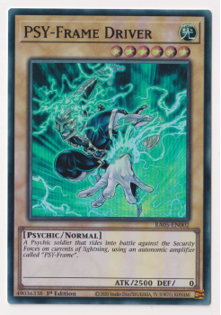 PSY-Frame Driver (Super Rare) single card from Yu-Gi-Oh!