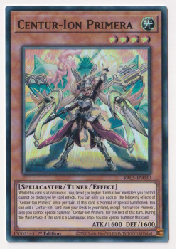 Centur-Ion Primera (Super Rare) single card from Yu-Gi-Oh!