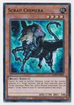 Scrap Chimera (Super Rare) single card from Yu-Gi-Oh!