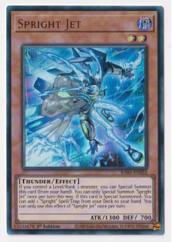 Spright Jet (Ultra Rare) single card from Yu-Gi-Oh!