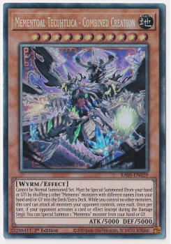 Mementoal Tecuhtlica - Combined Creation (Collector's Rare) single card from Yu-Gi-Oh!