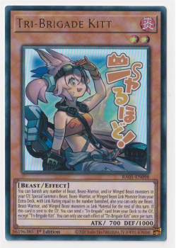 Tri-Brigade Kitt (Ultra Rare) single card from Yu-Gi-Oh!
