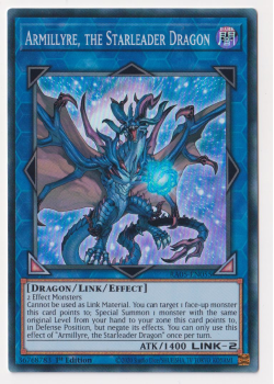 Armillyre, the Starleader Dragon (Super Rare) single card from Yu-Gi-Oh!