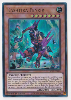 Kashtira Fenrir (Ultra Rare) single card from Yu-Gi-Oh!