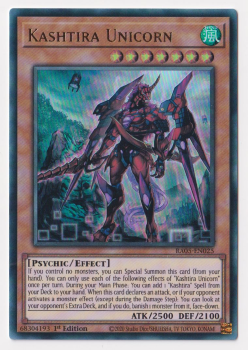 Kashtira Unicorn (Ultra Rare) single card from Yu-Gi-Oh!