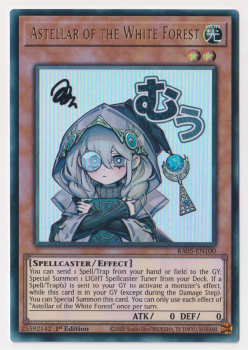 Astellar of the White Forest (Ultra Rare) single card from Yu-Gi-Oh!