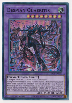 Despian Quaeritis (Super Rare) single card from Yu-Gi-Oh!