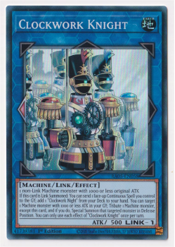 Clockwork Knight (Super Rare) single card from Yu-Gi-Oh!