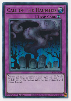 Call of the Haunted (Ultra Rare) single card from Yu-Gi-Oh!