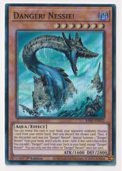 Danger! Nessie! (Super Rare) single card from Yu-Gi-Oh!