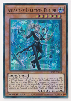 Arias the Labrynth Butler (Ultra Rare) single card from Yu-Gi-Oh!