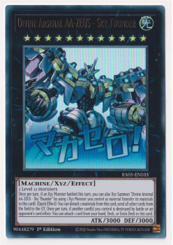 Divine Arsenal AA-ZEUS - Sky Thunder (Ultra Rare) single card from Yu-Gi-Oh!