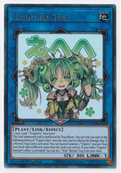Traptrix Sera (Ultra Rare) single card from Yu-Gi-Oh!