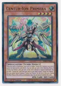 Centur-Ion Primera (Ultra Rare) single card from Yu-Gi-Oh!