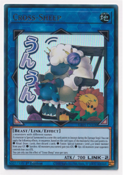 Cross-Sheep (Ultra Rare) single card from Yu-Gi-Oh!