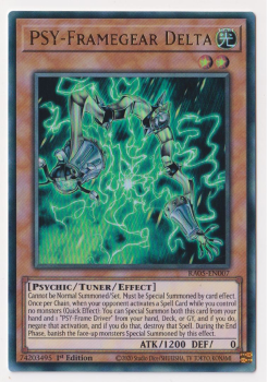 PSY-Framegear Delta (Ultra Rare) single card from Yu-Gi-Oh!