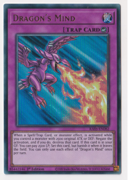 Dragon's Mind (Ultra Rare) single card from Yu-Gi-Oh!