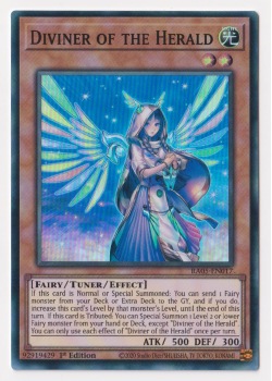 Diviner of the Herald (Super Rare) single card from Yu-Gi-Oh!