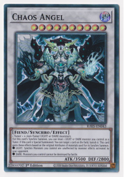 Chaos Angel (Super Rare) single card from Yu-Gi-Oh!