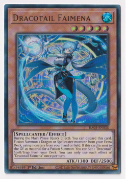 Dracotail Faimena (Ultra Rare) single card from Yu-Gi-Oh!