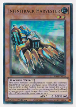 Infinitrack Harvester (Ultra Rare) single card from Yu-Gi-Oh!